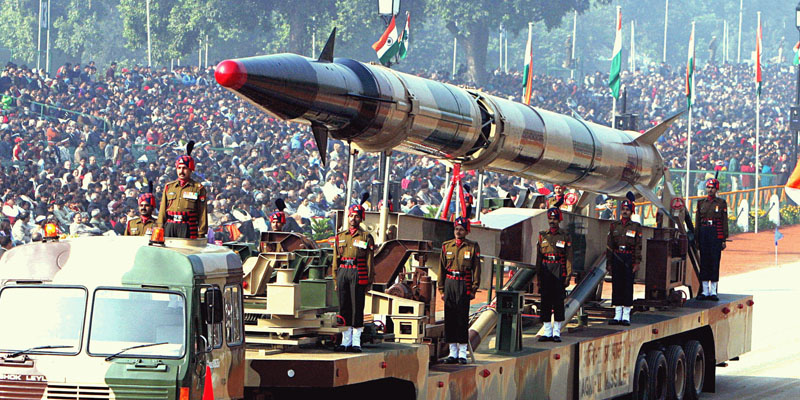 Collection of Missiles Bharat (India) has